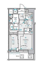 メイクスアート上前津VI 15階1LDKの間取り