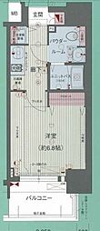 プレサンスSAKAE白川公園 1Kの間取図画像