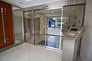 オートロックで万全のセキュリティー