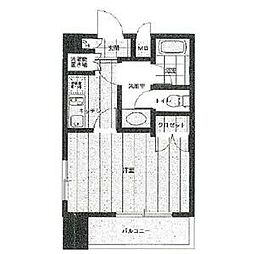ルーブル渋谷松濤 1Kの間取図画像