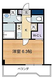 ロイヤルハイツ新高円寺 1Kの間取図画像
