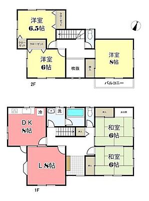 間取り 中古戸建　四日市市桜新町1丁目