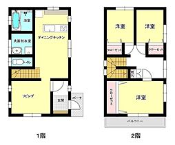 未入居　四日市市波木町付近　2階建3LDK