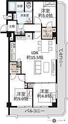 間取図画像 3LDK