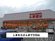 しまむら 220m