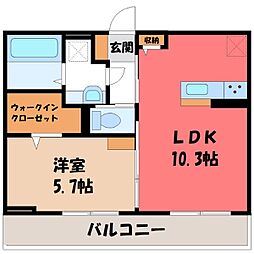 JR両毛線 前橋駅 徒歩25分 3階/-