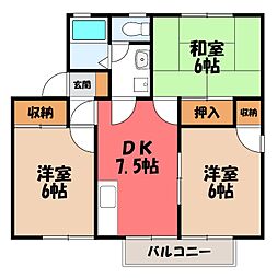 JR信越本線 北高崎駅 徒歩21分 2階/-