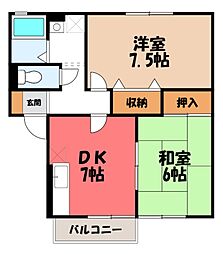 JR信越本線 北高崎駅 徒歩22分