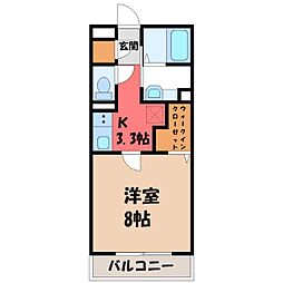 JR両毛線 駒形駅 徒歩32分 2階/-