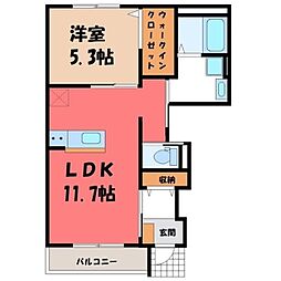 JR上越線 井野駅 4.8km 1階/-