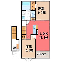 ニューライズ倉賀野 2階