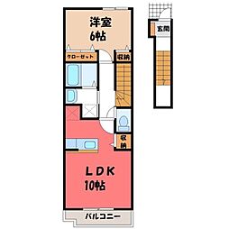 JR上越線 渋川駅 徒歩12分 2階/-