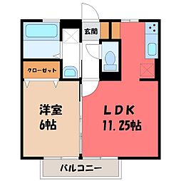 東武伊勢崎線 新伊勢崎駅 徒歩19分