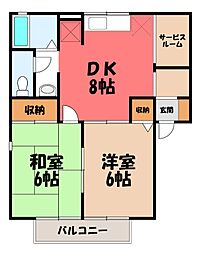 グランドール上並榎 B 2階
