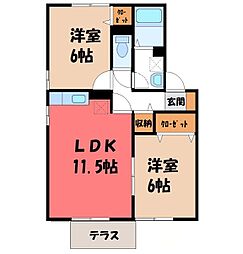 セジュールアユ B 1階/-