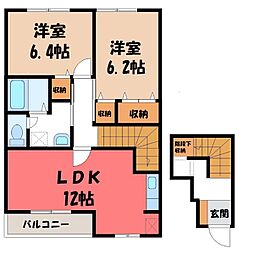 メゾンリファイン M 2階/-