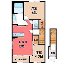 東武伊勢崎線 新伊勢崎駅 徒歩20分