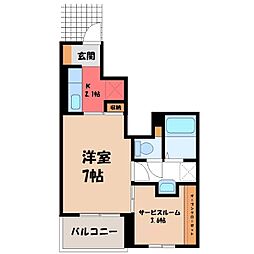 JR両毛線 駒形駅 3.8km