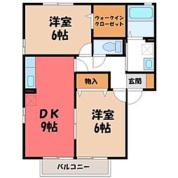 グランデ・カノン 2階/-