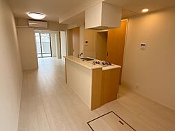 ヴィラ・ソレイユ B 1階1LDKのリビング/ダイニング