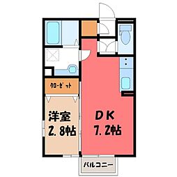 間取図画像 1DK