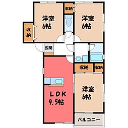 福島ハイツ B-2 1階