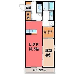 Ｄ’クレアーレ 3階