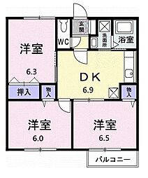🉐敷金礼金0円！🉐信越本線 群馬八幡駅 徒歩16分