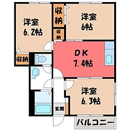 JR上越線 群馬総社駅 5.1km
