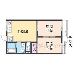 間取図画像 2DK