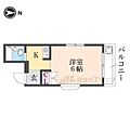 プチグレース7番館3階3.3万円