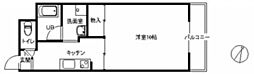 クレール・イワイ 1Kの間取図画像