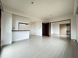 広島電鉄宮島線 井口駅 徒歩9分の賃貸マンション 2階2LDKのリビング/ダイニング