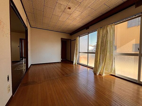 Beautiful mountainous landscape with colorful sky