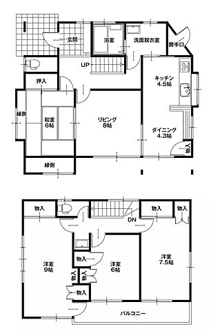 間取り 前橋市田口町