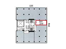 大阪堺筋ビルの間取図画像
