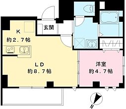 Diamond Valley ダイヤモンドバレー 1LDKの間取図画像