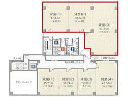 第5オーシャンビルの間取図画像
