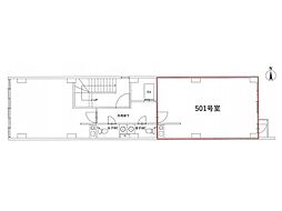 キタムラビルの間取図画像