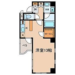 セレス大須 ワンルームの間取図画像