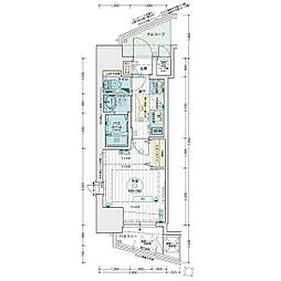 エステムコート名古屋千種グレイス 1Kの間取図画像
