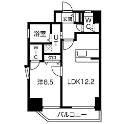 ABCサクラガーデン 1LDKの間取図画像