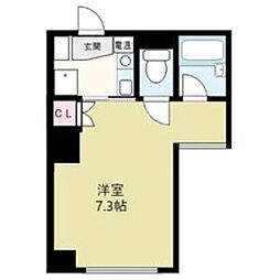 シーズンコート塩釜駅前 1Kの間取図画像