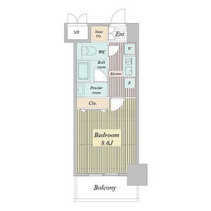 レジディア高岳_間取り_0