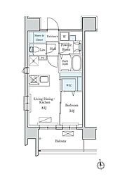 デュオフラッツ栄 4階/-