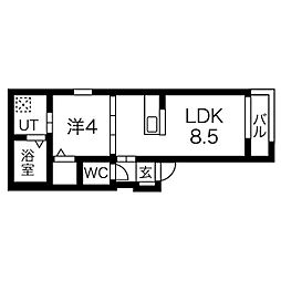 ファンキャッスル 2階/-