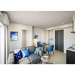 Cherim志賀本通IIISouth 3階1LDKのリビング/ダイニング