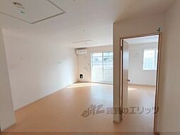 近鉄生駒線 南生駒駅 徒歩10分の賃貸アパート 1階1LDKのリビング/ダイニング