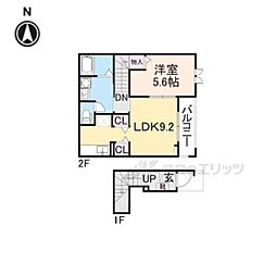 アザレアツインズ 1LDKの間取図画像