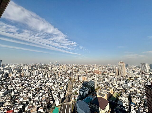 バルコニー 富久クロス　コンフォートタワー 34階/-